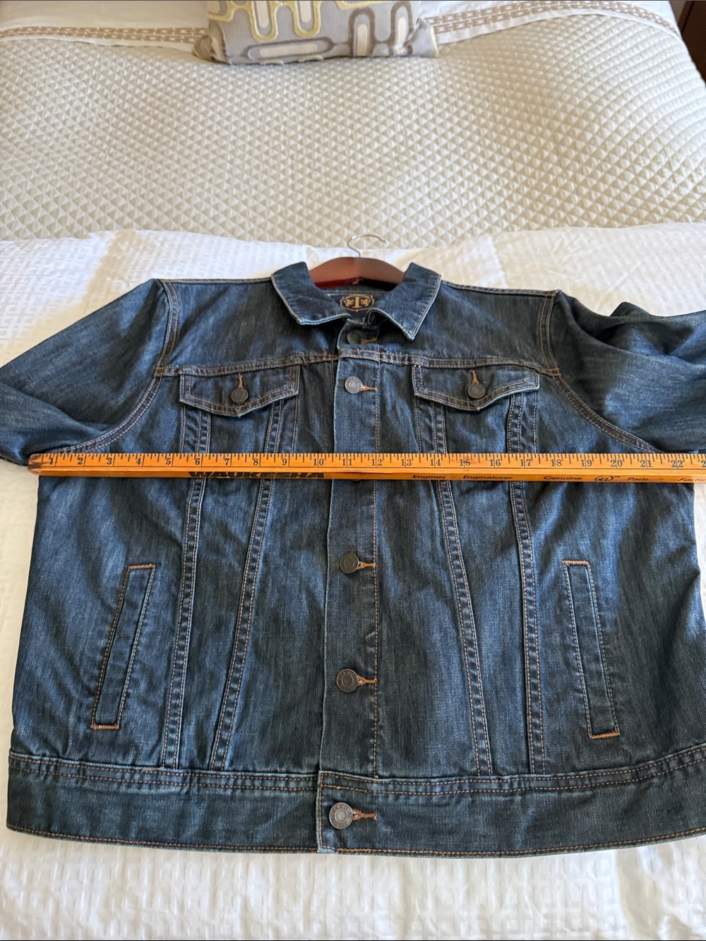Talbots jean jacket - Picture 4 of 7